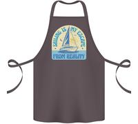 Navigazione La Mia Fuga Dalla Realtà Grembiule In Cotone 100% Biologico