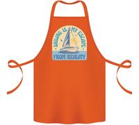 Navigazione La Mia Fuga Dalla Realtà Grembiule In Cotone 100% Biologico