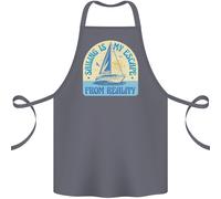 Navigazione La Mia Fuga Dalla Realtà Grembiule In Cotone 100% Biologico