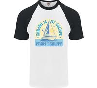 Navigazione La Mia Fuga Dalla Realtà Maglietta Baseball S/S Da Uomo