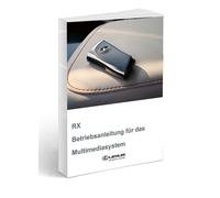 Navigazione Lexus RX dal 2022 manuale di istruzioni tedesco