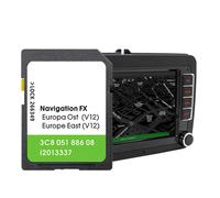 Navigazione mappa SD da 8 GB per VW RNS 310 V12 East Europe FX OST Sat Nav Accessori Scheda da strada GPS