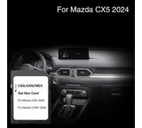 Navigazione per Mazda CX5 2024 Aggiornamento del veicolo Software GPS multimediale Mappe dell'America del Nord Sistema di navigazione per auto Scheda SD