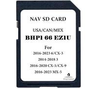 Navigazione SD Card Ultimo aggiornamento mappe GPS | Compatibile con CX-5/CX-9 (2016-2020), CX-3/6/MX-5 (2016-2023), 3 (2014-2018) | Mappa per USA/CAN/MEX