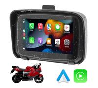 Navigazione WiFi da 5 pollici per moto impermeabile per schermo Apple Carplay Monitor automatico Android wireless per moto portatile