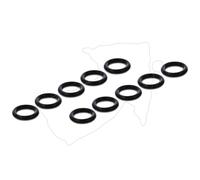 NAVILOCK - Anello a O in silicone per M8 a 6 pin, 10 pezzi, colore: Nero