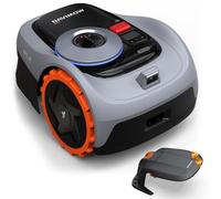 Navimow i105E Robot Tagliaerba Senza Filo Perimetrale, RTK+Vision con Pianificazione Percorso, Auto-Mappatura, Evita Ostacoli Automaticamente, Silenzioso Robot Rasaerba da Giardino, Max. 600 m²
