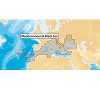 Navionics MicroSD - Carta nautica, zona 43XG Mar Mediterraneo e Mar Nero