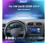 Naviplayer LCD da 10.25 pollici Cluster Cruscotto Digitale Per VW Golf 6 2009-2014 Android Lettore Radio di Navigazione Cockpit Paneel U-8G128G