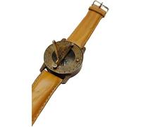 NAVIROCK Nautical Comfort - Orologio da polso vintage in ottone anticato con quadrante a forma di quadrante di, Antico., 26 CM