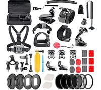 Navitech 60-in-1 Accessory Kit For Vivitar DVR785HD-BLU 5MP