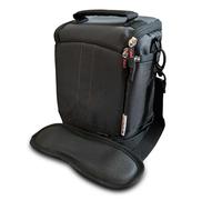 Navitech Black DSLR SLR Camera Bag For CampSnap Compact Digital Camera