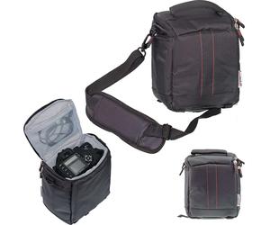 Navitech Black DSLR SLR Camera Bag For Sony Alpha a6700 Mirrorless Camera