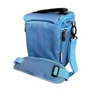 Navitech Blue DSLR SLR Camera Bag For Panasonic Lumix DMC-FZ2000 Bridge Camera