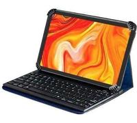 Navitech Blue Rotational Bluetooth Keyboard Case For Gedourain 7 Inch Tablet