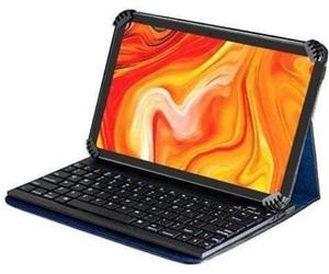 Navitech Blue Rotational Bluetooth Keyboard Case For Pritom Tronpad 7" Tablet