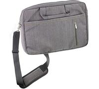 Navitech Borsa da viaggio impermeabile elegante grigia - compatibile con ONN 10 pollici portatile DVD e lettore multimediale
