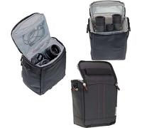 Navitech Borsa nera per fotocamera binocolo - compatibile con Olympus 10x50 binocolo
