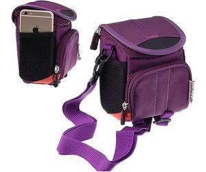 Navitech Borsa viola per fotocamera binocolo - compatibile con il binocolo Spidolapse
