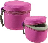 Navitech Custodia per lenti per fotocamera viola - Compatibile con OM System M.Zuiko Digital ED 12mm f/2.0 Lens