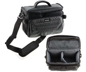 Navitech Grey Shoulder Camcorder Bag For The Canon LEGRIA HF G70 4K Camcorder