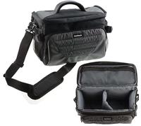 Navitech Grey Shoulder Camera Bag For Panasonic HC-VXF11EG-K 4K camcorder