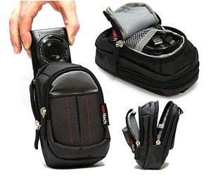Navitech Nero Borsa Fotografica Compatibile con d Sony Alpha ZV-E10L APS-C Mirrorless interchangable lens vlog fotocamera, Black, One size, Compatibile