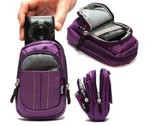 Navitech Purple Camera Case For The Olympus PEN E-P7 Camera