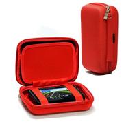 Navitech Red Hard GPS Carry Case For The TomTom Go Expert 5" Truck Sat Nav