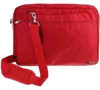 Navitech Red Sleek Water Resistant Laptop Bag For MSI Modern 14 C11M 14″ Laptop