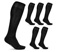 Navitex Pack 6 Paia Calze Uomo Marina Yachting Filo di Scozia Corto Lungo (6 Paia Nero Lungo - Unica 39/46)