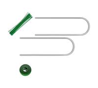 Navna 2pcs Facile Montare Metallo U Forma Pianta Pali Telaio Arrampicata per Rampicante Vite Semplice Configurazioni Stand