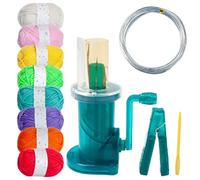 Navna Abbellisci macchina per maglieria a mano corda filo tessitura strumento bobina macchina tricotina bobina macchina maglieria accessori per cucire maglieria ago da cucito