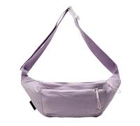 Navna Borsa a tracolla sportiva da donna Borsa a tracolla tinta unita con tracolla regolabile Supporto per telefono Petto Pack Casual a spalla Donna Casual Sport a tracolla con tracolla regolabile