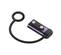 Navna Connettore convertitore adattatore di ricarica da tipo C a 2 pin con indicatori sicuro ed efficiente trasferimento di potenza connettore USB C