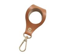 Navna Contenitore portatile per palline da golf, impermeabile, in pelle PU, con gancio girevole