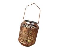 Navna Efficiente ricarica in metallo costruito per patio proiettare disegni floreali trasparenti durata 12 ore regalo giardino