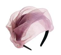 Navna Fascinator - Fascia per capelli da donna, stile anni '20, con volant