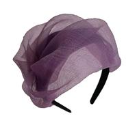 Navna Fascinator - Fascia per capelli da donna, stile anni '20, con volant