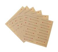 Navna Handmade especially for you adesivi etichetta regalo carta kraft panetteria sigilli panetteria timbri trasparenti per artigianato