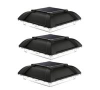 Navna Luci solari a colonna resistente alle intemperie ABS Design automatico dal tramonto all'alba per i pali del giardino e la decorazione del cortile Luci solari del pilastro all'aperto