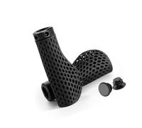 Navna Manopole ergonomiche per manubrio di biciclette con stampa a nido d'ape antiscivolo leggera costruzione di durata antiscivolo ciclismo manubrio accessori