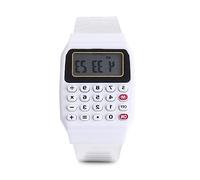 Navna Orologio da polso da uomo alla moda per bambini, in silicone, multifunzione, con calcolatrice elettronica