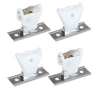 Navna Set di 2 blocchi per tende in bambù per tende in bambù, puleggia per finestre e 2 pezzi con nucleo in rame, kit di bloccaggio per tende per finestre domestiche