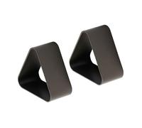 Navna Set di 2 stampi triangolari per sushi, in lega di alluminio per uso alimentare, per onigiris, pratica pressa per alimenti, utensile da cucina, triangoli per palline di riso
