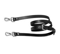 Navna Tracolla in pelle PU con gancio girevole lunghezza regolabile facile da installare Crossbody per borse da donna Pratica spalla PU, Argento, One Size