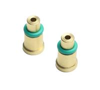 Navrange - Adattatore di ricarica gas in ottone per S.T Dupont Red Caps Ligne1 accendino fai da te parte di riparazione