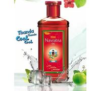 Navratna Ayurvedic Cool Hair Oil con 9 ingredienti a base di erbe allevia la ...