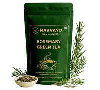 Navvayd Rosemary Green Tea, For Improving Digestion, Loose Leaf - Enjoy Hot or Cold (100 Gm)