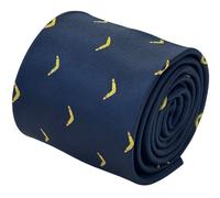 Navy Blu Scuro Cravatta Con Australiano Boomerang Aborigeni By Frederick Thomas